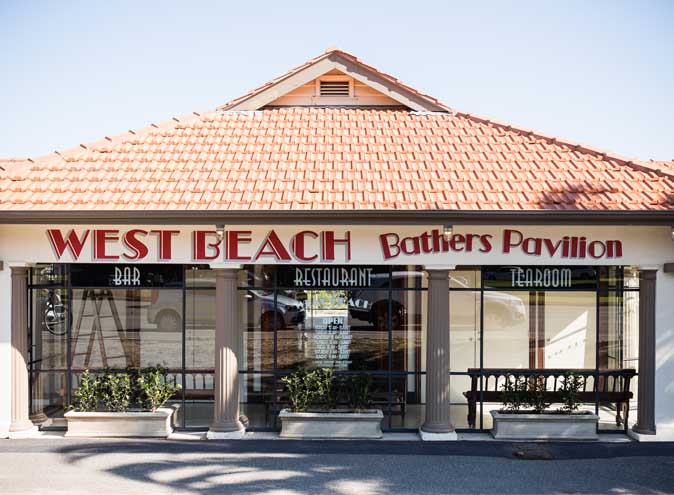 West Beach Bathers Pavilion <br/> Beach Dining