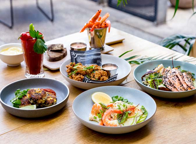 Proud Mary Brisbane restaurant restaurants groups food american european seafood waterfront fine Cocktail Corporate Outdoor Dining Event 009