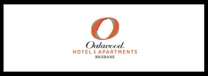Okawood Hotel Apartments unique venue Hire Brisbane room function CBD city party reception wedding outdoor rooftop view large elegant terrace corporate event logo