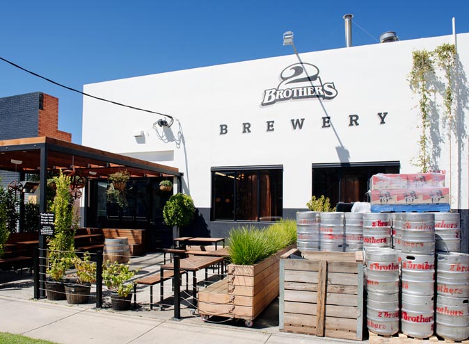 2 Brothers Brewery <br/> Best Beer Gardens