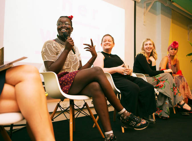 One Roof Women function rooms Melbourne venues Southbank cbd city venue hireblank canvas small product conference seminar photoshoot event art modern studio 006 2