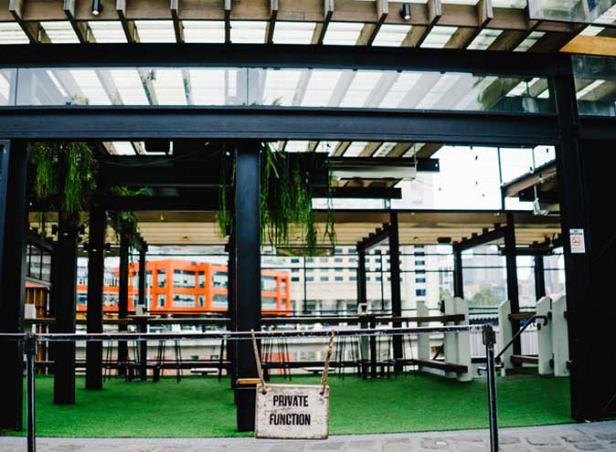 The Boatbuilders Yard function venues Melbourne rooms south wharf riverside waterfront outdoor outside garden large party birthday corporate event exclusive 005