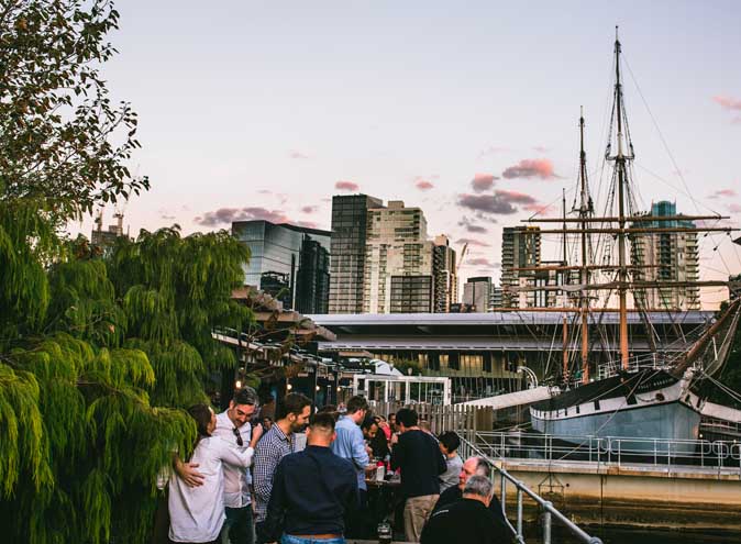 The Boatbuilders Yard function venues Melbourne rooms south wharf riverside waterfront outdoor outside garden large party birthday corporate event exclusive 008