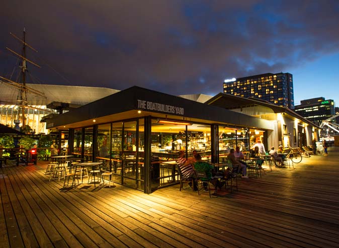 The Boatbuilders Yard function venues Melbourne rooms south wharf riverside waterfront outdoor outside garden large party birthday corporate event exclusive 009