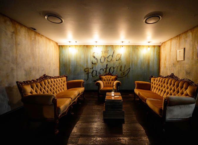 The Soda Factory <br/> Hidden Sydney Bar and Diner