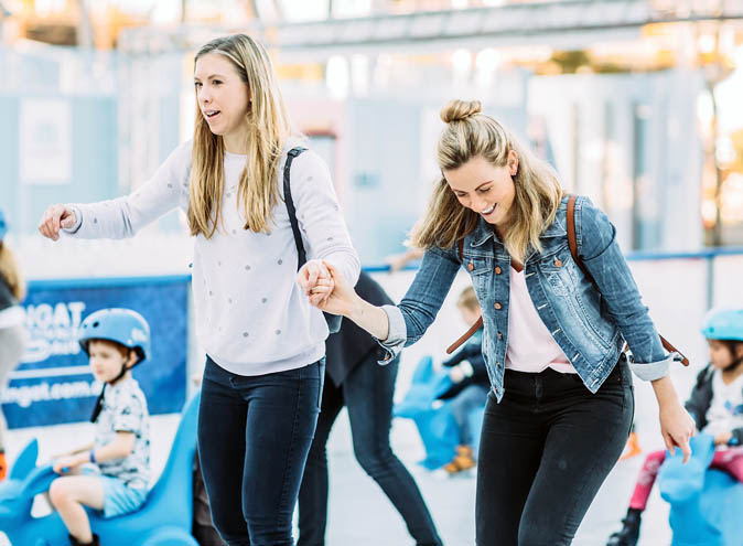 A Canadian Themed, Outdoor Ice Skating Rink Is Coming To 