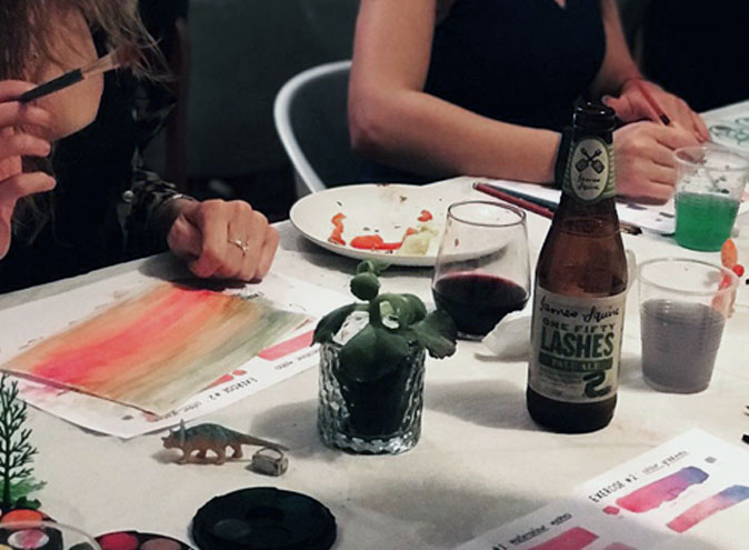 5 Classes With Glasses surry hills sydney social activity event events whats on best top byo booze drinking learning bustle studios meet friends make create creative learn new