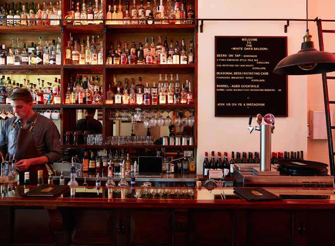 White Oaks Saloon Melbourne Prahran restaurant restaurants american themed unique fun burger mexican small date good top 004