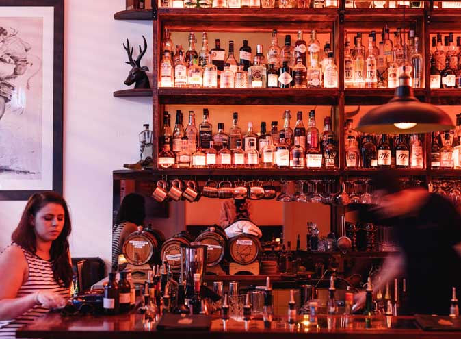 White Oaks Saloon Melbourne Prahran restaurant restaurants american themed unique fun burger mexican small date good top 005