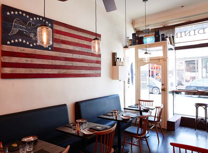 White Oaks Saloon Melbourne Prahran restaurant restaurants american themed unique fun burger mexican small date good top 007