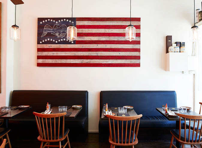 White Oaks Saloon Melbourne Prahran restaurant restaurants american themed unique fun burger mexican small date good top 009