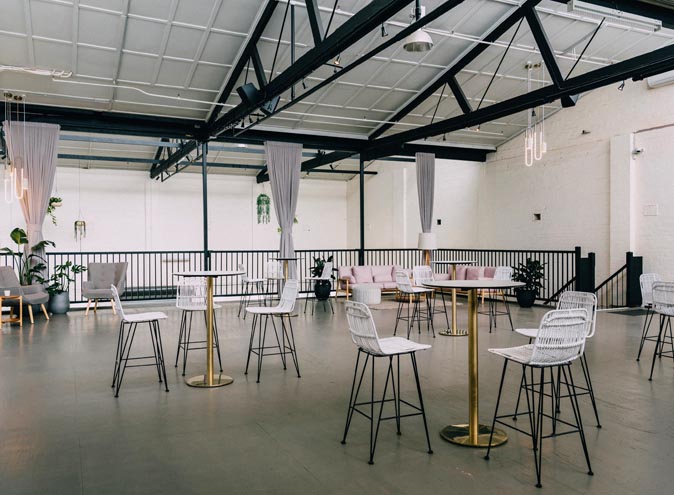 The Wool Mill function rooms Melbourne Brusnwick East venue large warehouse blank canvas wedding engagement party corporate big event spacious nice 004 1