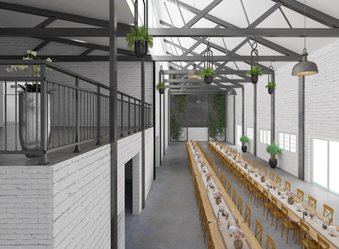 The Wool Mill unique function rooms Melbourne Brusnwick East venue large warehouse blank canvas wedding engagement party corporate big event spacious nice 001