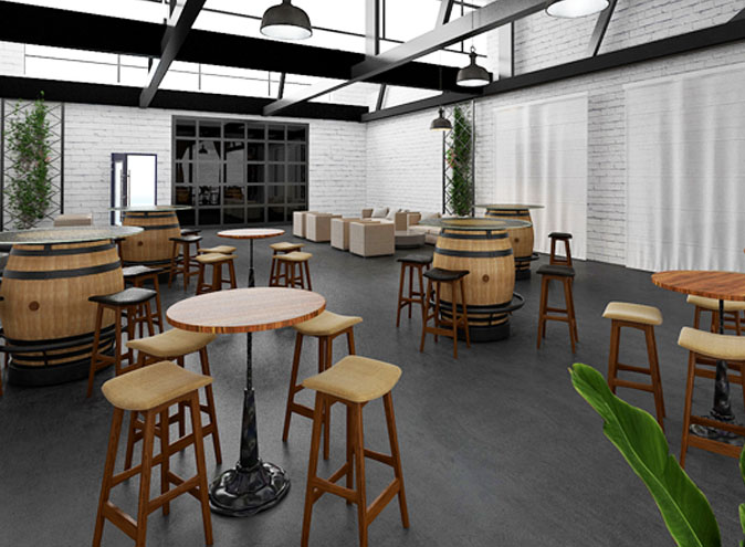 The Wool Mill unique function rooms Melbourne Brusnwick East venue large warehouse blank canvas wedding engagement party corporate big event spacious nice 005