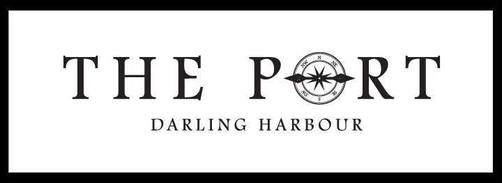 The Port Darling Harbour Sydney CBD restaurant restaurants private dining dit down dinner lunch al fresco outdoor seafood waterfront top best logo