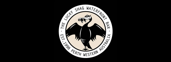 Lucky Shag Waterfront Bar Perth CBD City Rooftop Outdoor View Beachside bar bars cocktail beer gaden top groups casual best outside views drinks fun logo