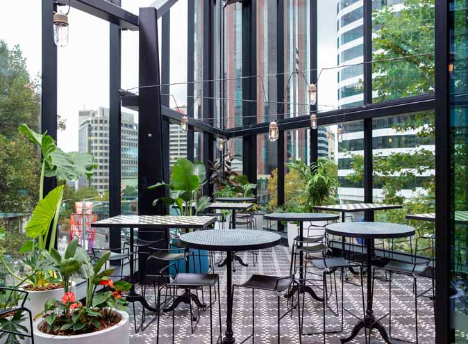 Green Moustache North Sydney bar bars cocktail group outdoor courtyard rooftop top best large drinks late night after work 003