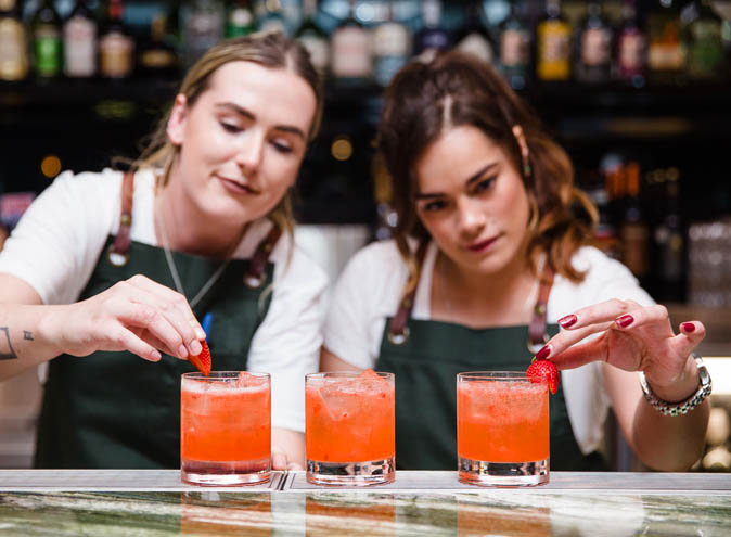 Green Moustache North Sydney bar bars cocktail group outdoor courtyard rooftop top best large drinks late night after work 007