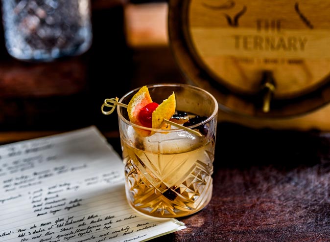 The Ternary Sydney Pyrmont waterfront outdoor rooftop view bar bars cocktails dance late wine after work 009