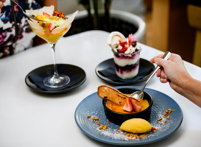 The Ternary Sydney Pyrmont waterfront outdoor rooftop view restaurant restaurants modern australian work seafood steak group 007