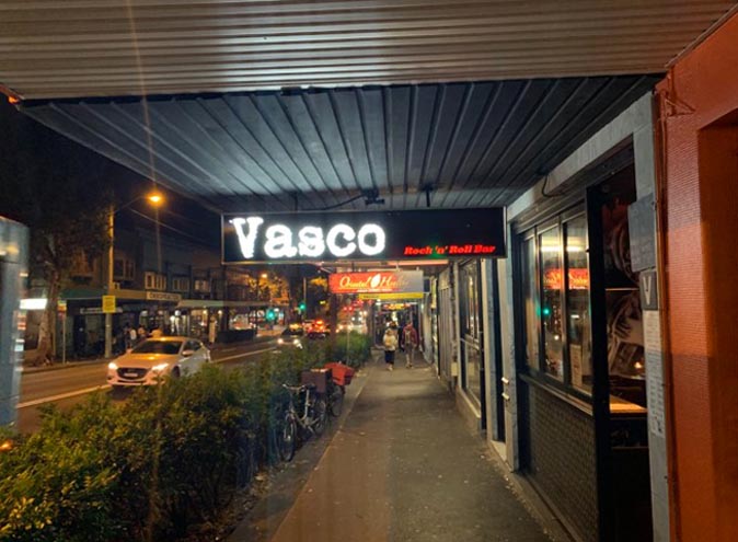 Vasco <br/> Rock ‘n’ Roll Bars