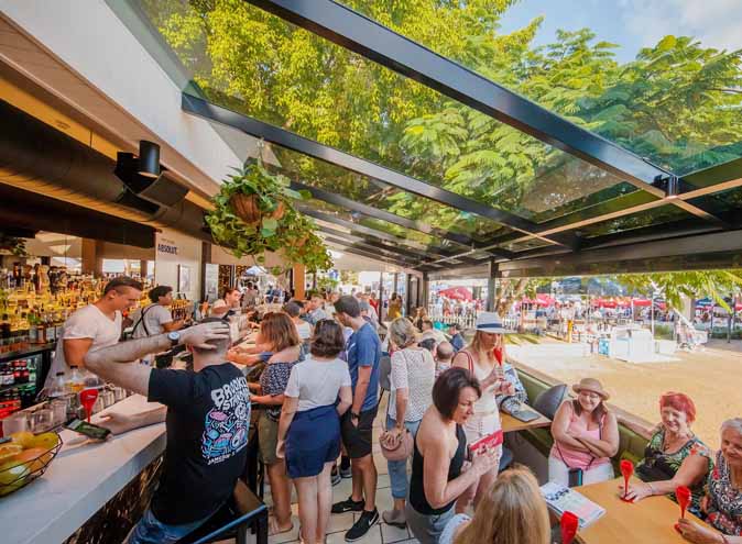 one fifty bar restaurant ascot brisbane lush tree 005