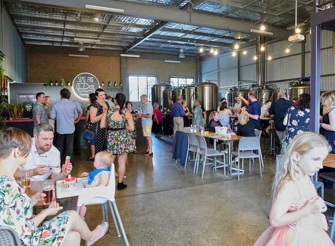 Semi-Pro Brewing Co. <br/> Warehouse Function Venues
