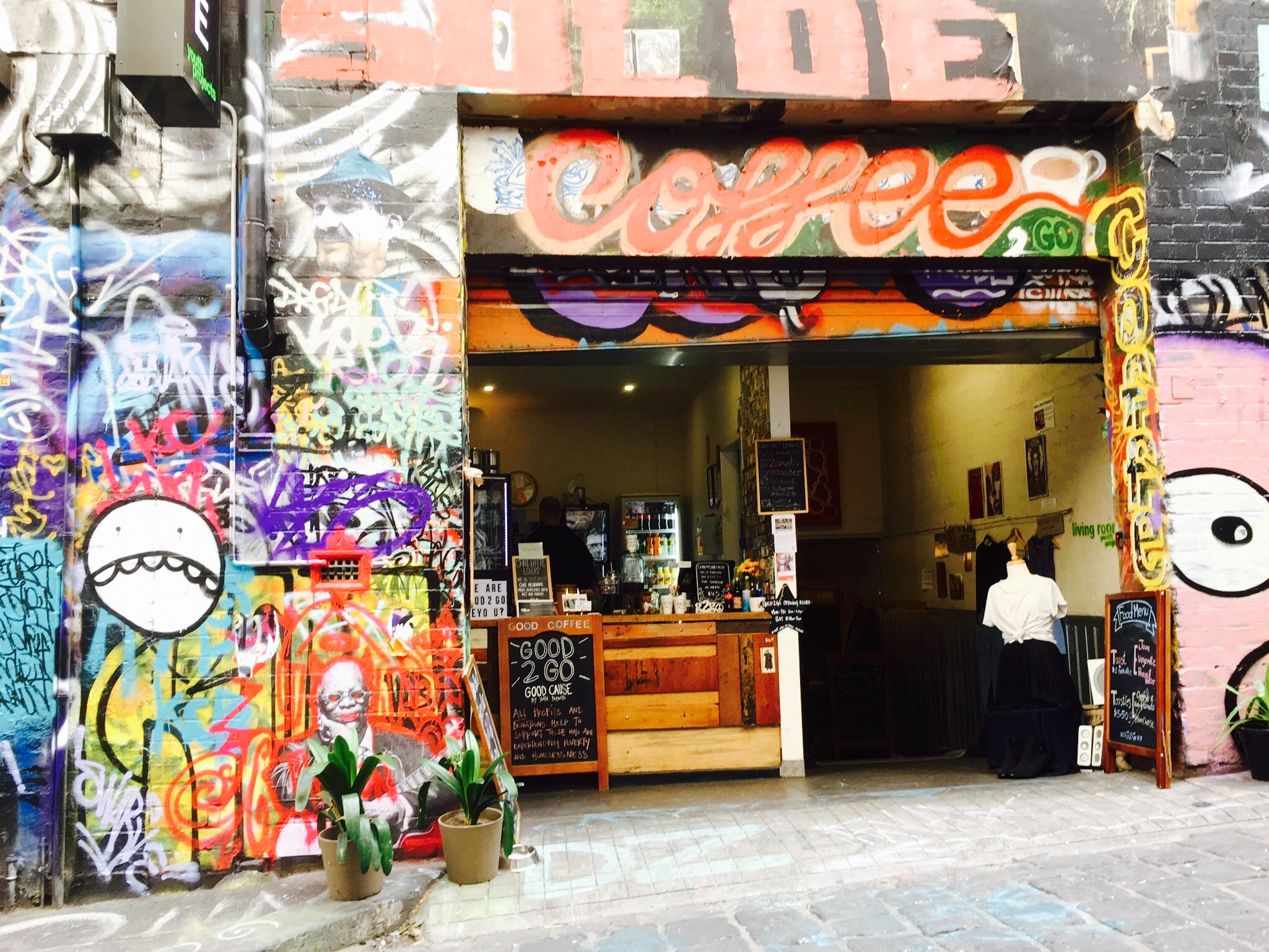 Good 2 Go Coffee </br> Ethical Laneway Cafes