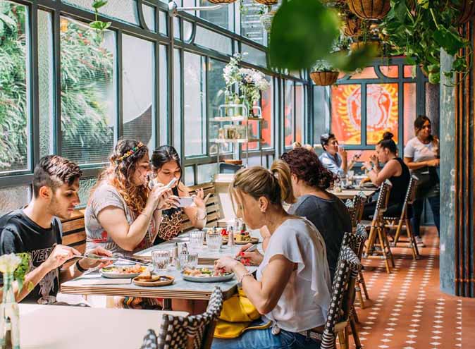 Flower Child Cafe Restaurant Dining Lush Bar Green Oasis CBD Sydney Best Top Venues Good Popular Date Spot Spots 3
