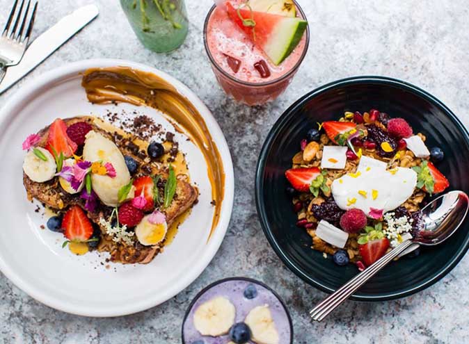 Flower Child Cafe Restaurant Dining Lush Bar Green Oasis CBD Sydney Best Top Venues Good Popular Date Spot Spots