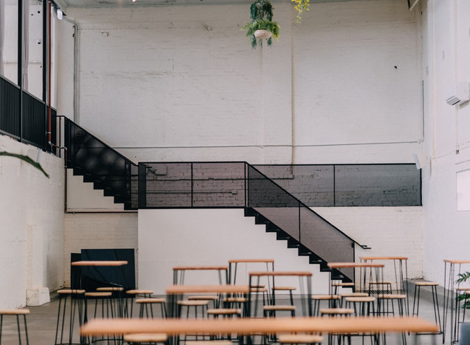 The Wool Mill function rooms Melbourne Brusnwick East venue large warehouse blank canvas wedding engagement party corporate big event spacious nice 004 8