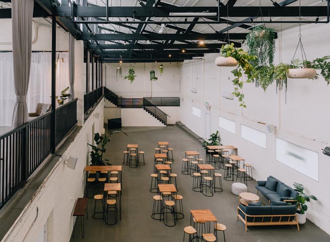 The Wool Mill function rooms Melbourne Brusnwick East venue large warehouse blank canvas wedding engagement party corporate big event spacious nice 004 9