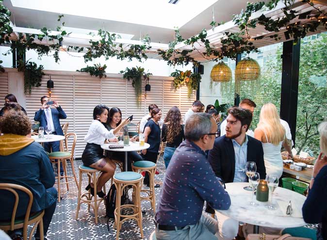 Green Moustache North Sydney bar bars cocktail group outdoor courtyard rooftop top best large drinks late night after work 003 13