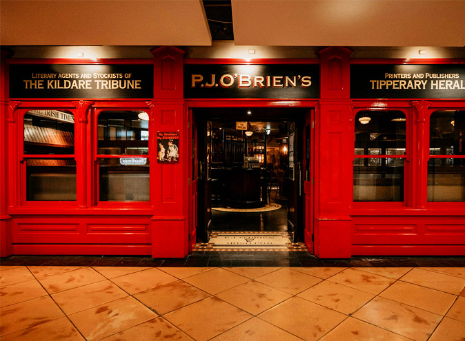P.J. O’Brien’s <br/> Pub Venues For Hire