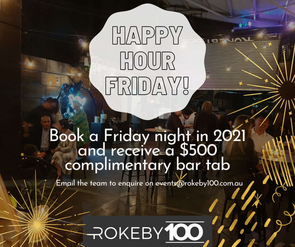 rokeby100 happy hour