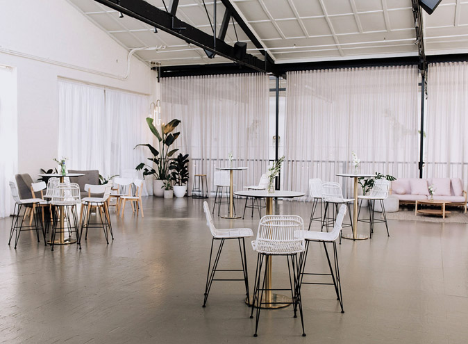 The Wool Mill function rooms Melbourne Brusnwick East venue large warehouse blank canvas we 3