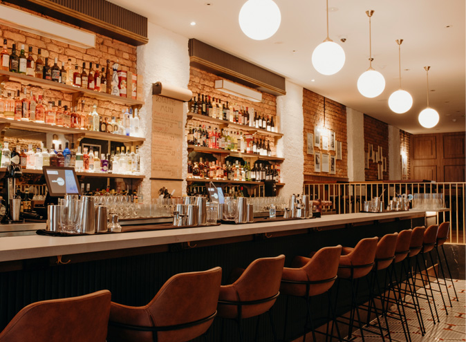 Leonards bar restaurant function rooms brisbane venue hire venue cbd venue room private dining basement stone exclusive 008