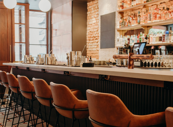 Leonards bar restaurant function rooms brisbane venue hire venue cbd venue room private dining basement stone exclusive 010