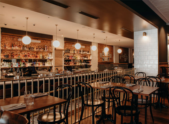 Leonards bar restaurants brisbane restaurant cbd private dining bistro dessert kids modern date elegant 006