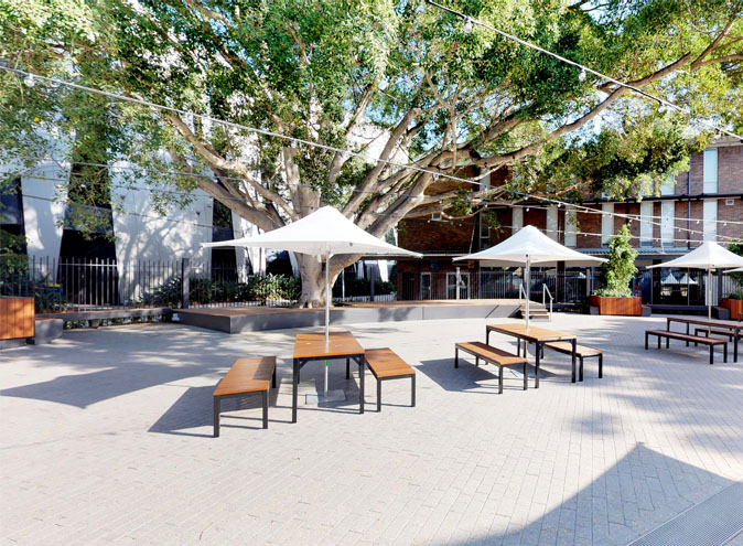 Roundhouse function venues sydney rooms kensington venue hire large event spaces outdoor courtyard conference product launch 012