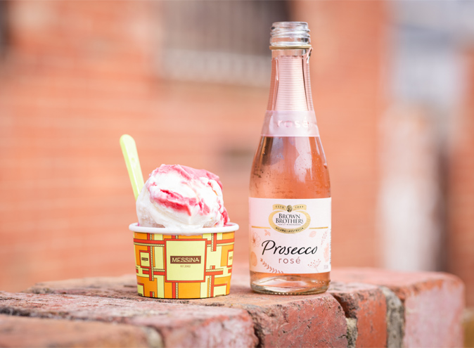 Messina Gelato Brown Brothers Prosecco Rose St Kilda Beach Melbourne Summer Day Out News Events 001