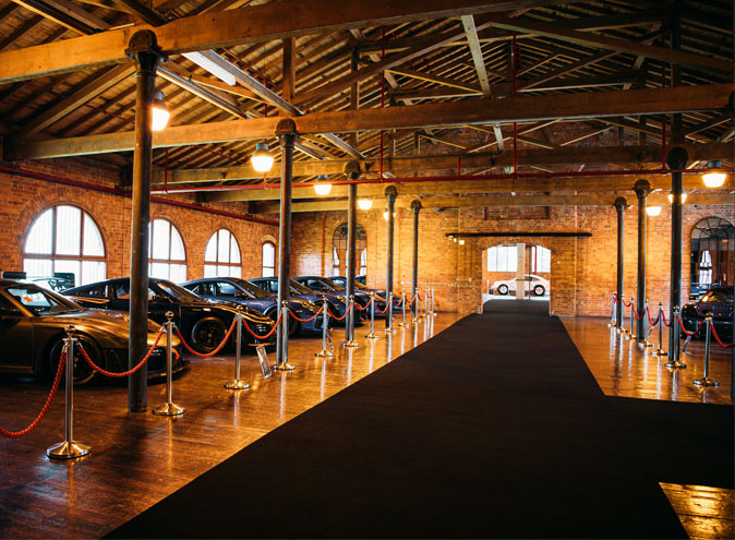 Fox Classic Car Collection <br> Warehouse Venues