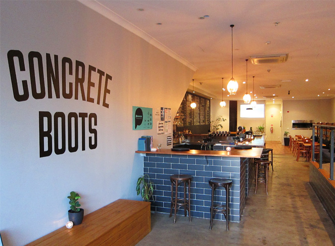 Concrete Boots Bar <br> Local Restaurants