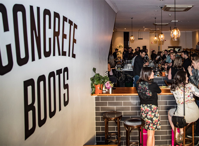 Concrete Boots Bar <br> Local Restaurants