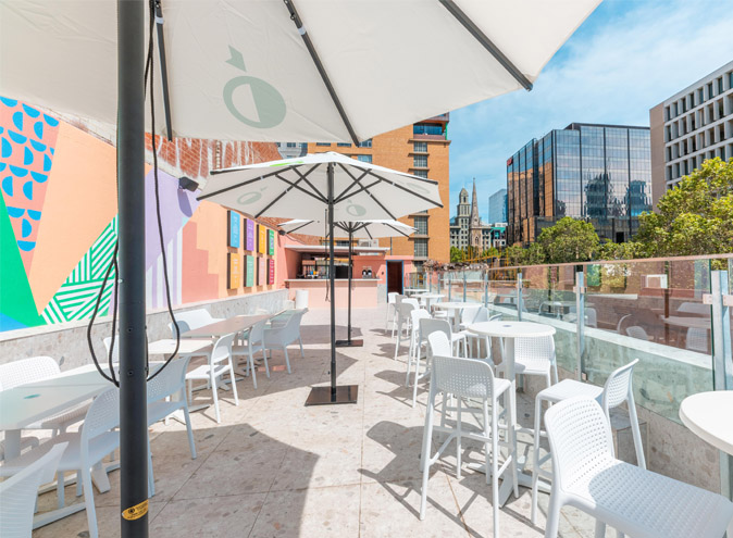 Pomelo Rooftop <br> Outdoor Bars for Hire