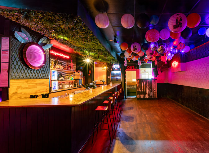 Bunny bar function rooms melbourne venue hire st kilda venues event room booth spaces small birthday party 015