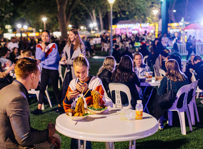 Melbourne Night Noodle Markets Event CBD Food Truck Festival Top Good Best Popular Family Friends Live Entertainment Cocktails Drinks Date Night After Work 1