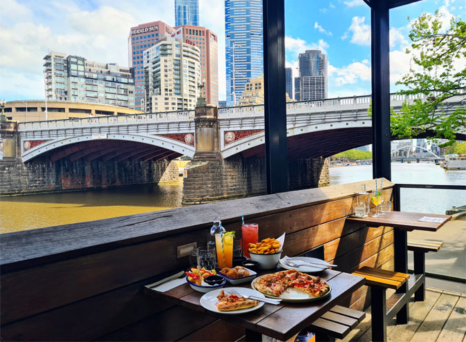 riverland bar restaurant function rooms melbourne venue hire cbd outdoor yarra river waterfront riverside beer garden party birthday corporate event city 4