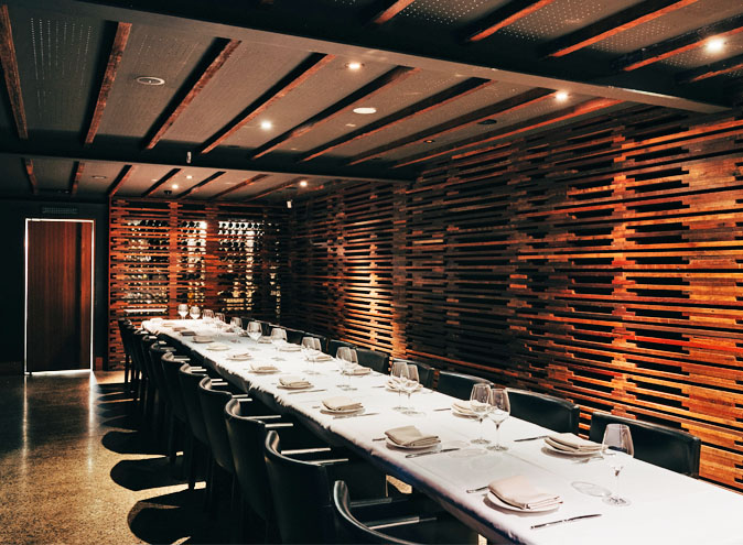 Leonards bar restaurant function rooms brisbane venue hire venue cbd venue room private dining basement stone exclusive 011