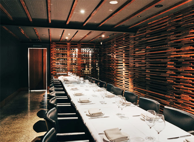 Leonards bar restaurant function rooms brisbane venue hire venue cbd venue room private dining basement stone exclusive 013